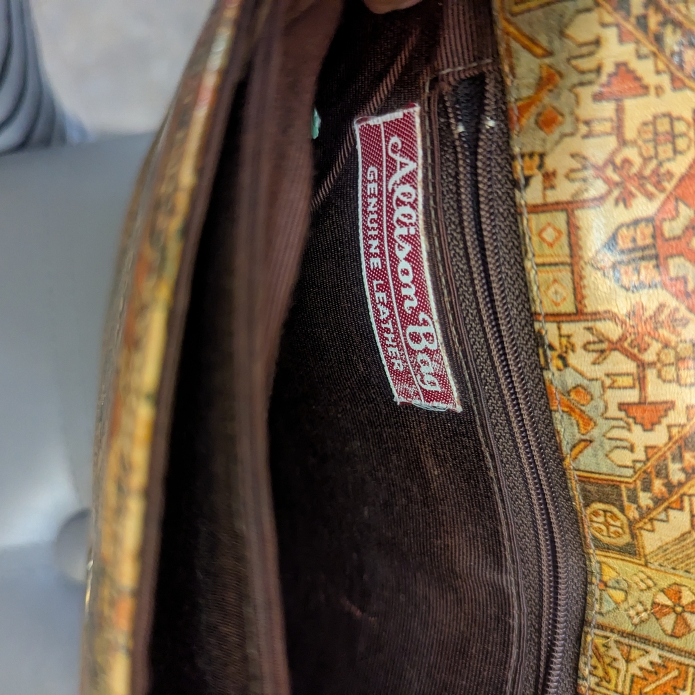 Vintage Patchwork Clutch - image 5